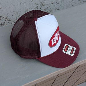 ♧【 OTTO CAP オットーキャップ 】 『 Dr. Pepper ドクター・ペッパー 』 トラッカーキャップ/ メッシュキャップ / burgundy バーガンディ 〚アメリカン雑貨 アメトイ〛