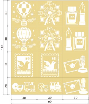 ウチハクsticker オビワンコラボシリーズ