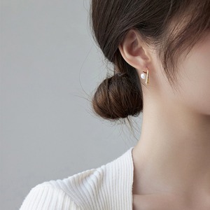 パール 2way フック ピアス 10184