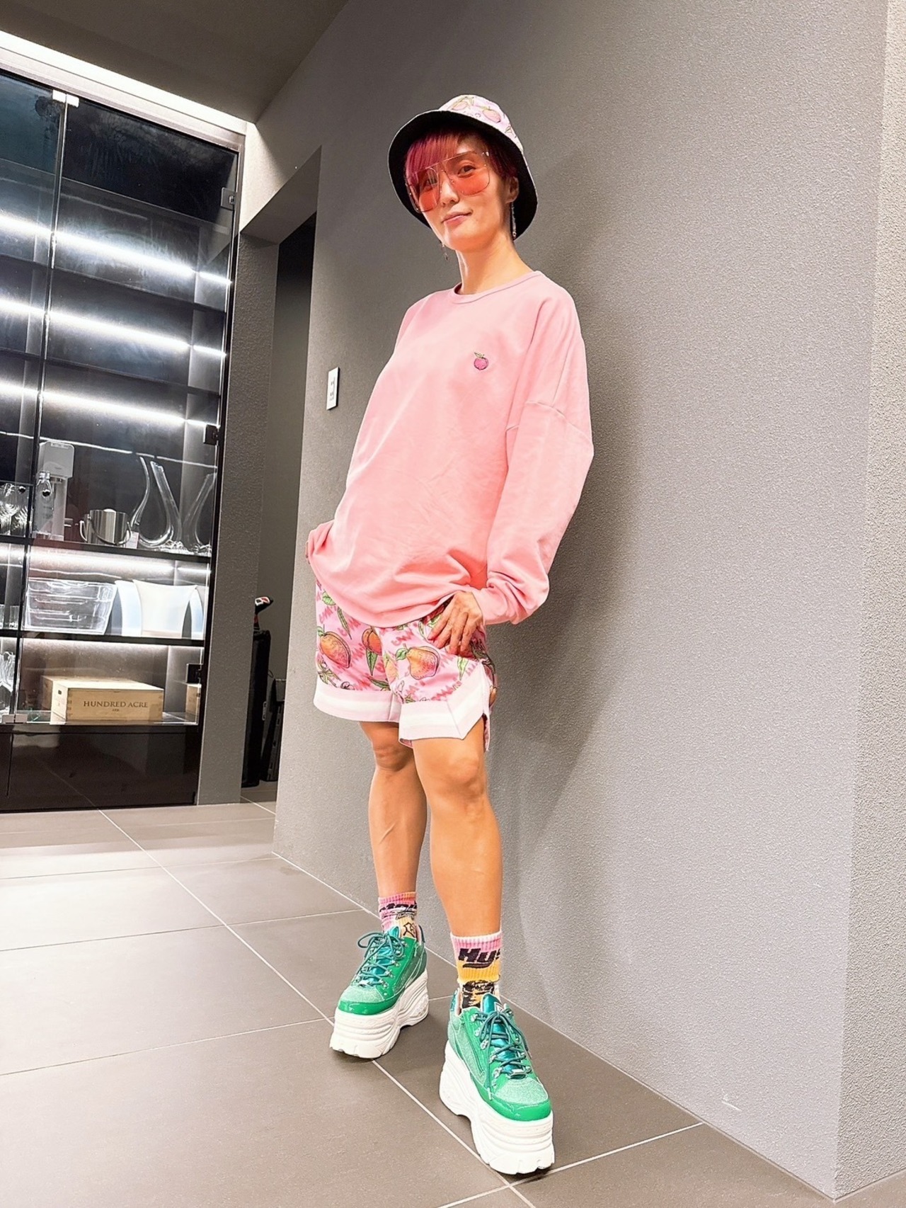 LONG SLEEVE TEE "PEACH" - 6