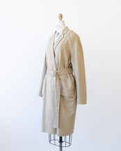 〈CÉLINE by phoebe philo〉Linen cotton coat
