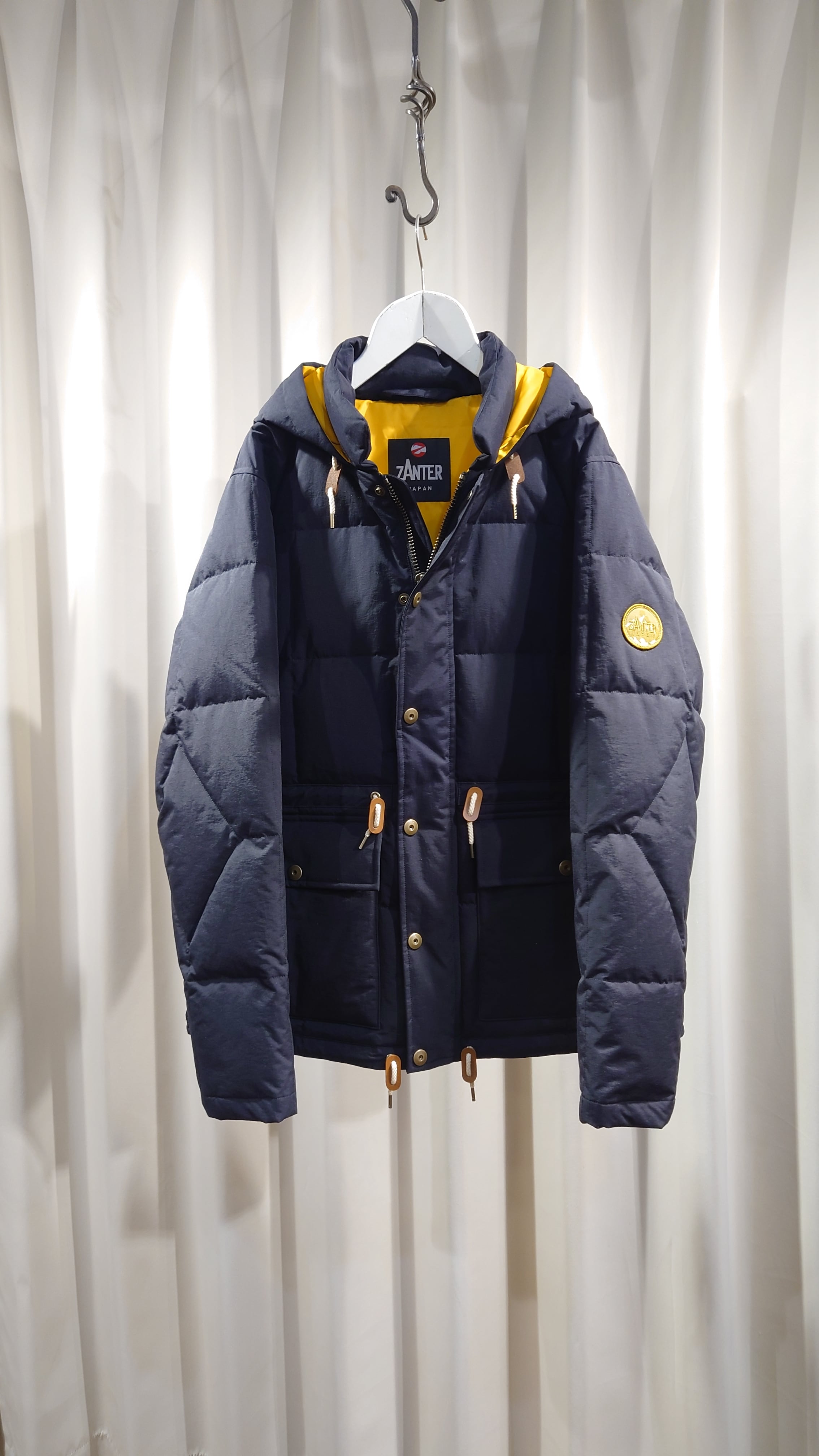 ZANTER 6727 BLIZZARD PARKA BLACK