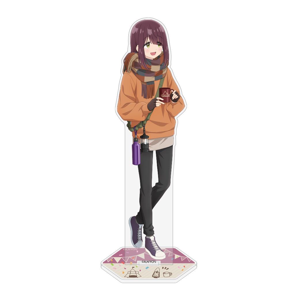 『ゆるキャン△ SEASON3』 描き下ろし 土岐綾乃 アクリルスタンド(大) バースデーキャンプVer.