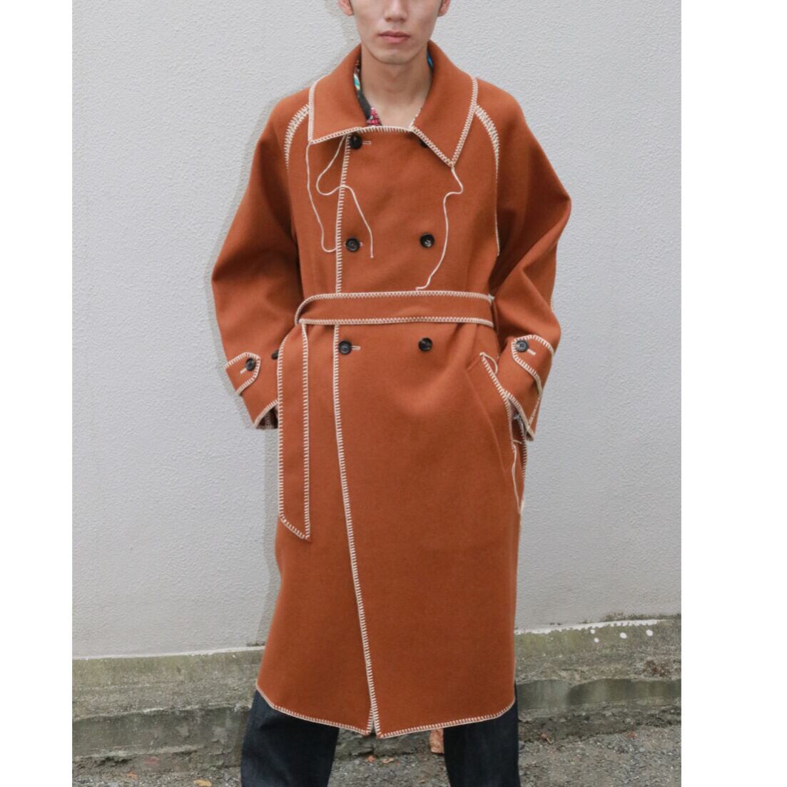 doublet BIG STITCH LONG COAT 20AW09CO37 | IAAAM ONLINE STORE