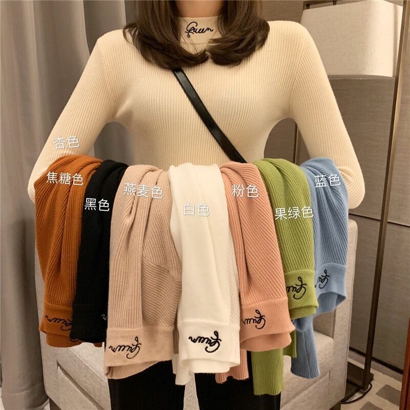 ニット オータムブラウス スリムウィンター長袖スリーブセーター ロング 秋物 冬物 YY-ファッション76511075328