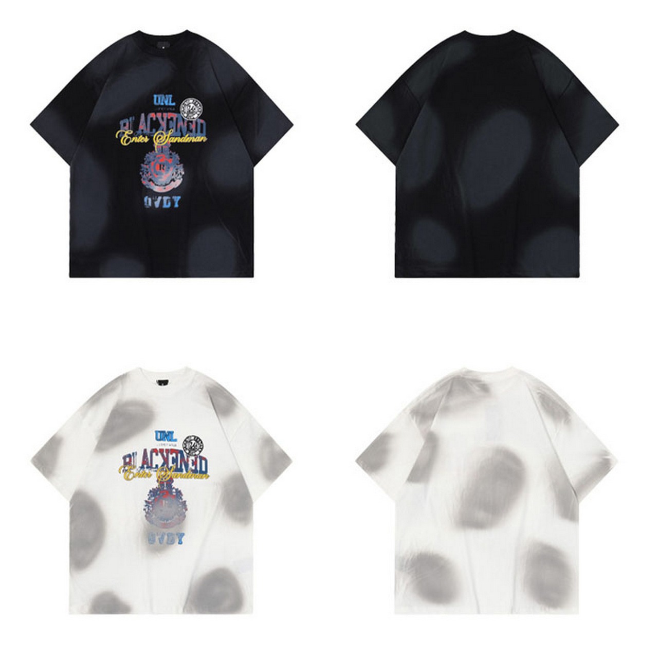 VINTAGE ストリート スプレーペイント Tシャツ T773