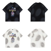 VINTAGE ストリート スプレーペイント Tシャツ T773