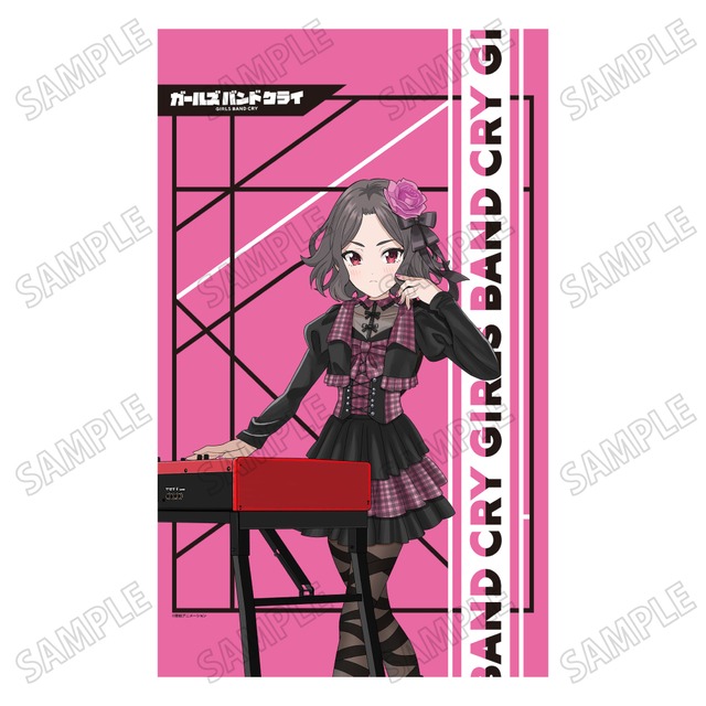 アニメ｢ガールズバンドクライ｣ 描き下ろしB2タペストリー④海老塚 智
