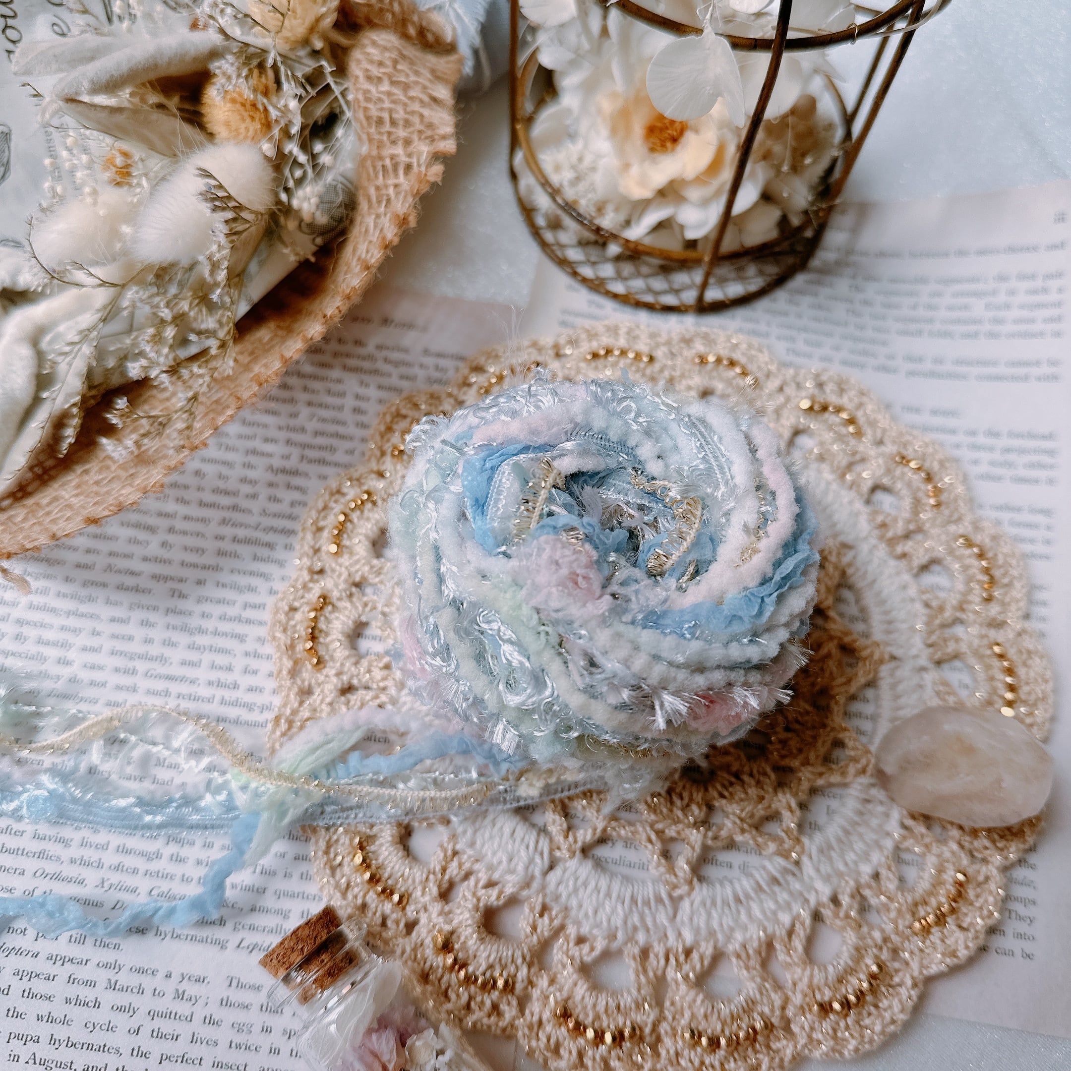 引き揃え糸 夢かわライトブルー ＊felice＊フェリーチェ ラッピング