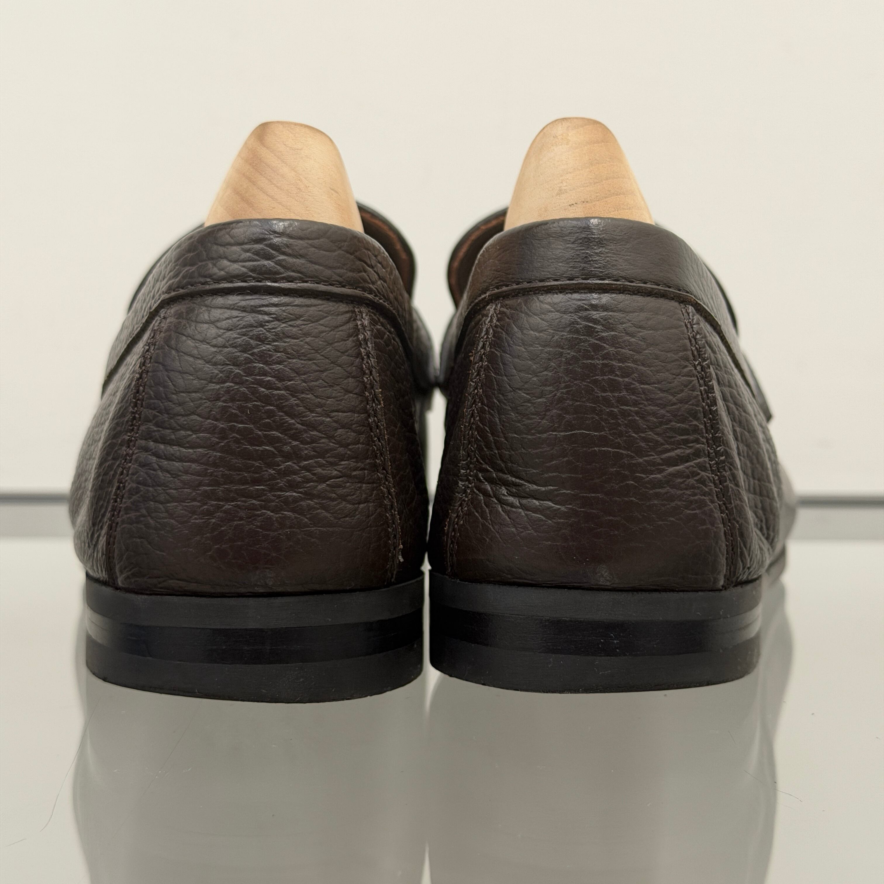 JOHN LOBB Thorne Loafers dress shoes brown 7 | ASSET VINTAGE