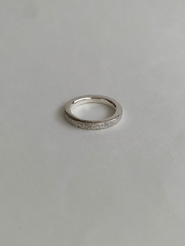 crack ring / silver