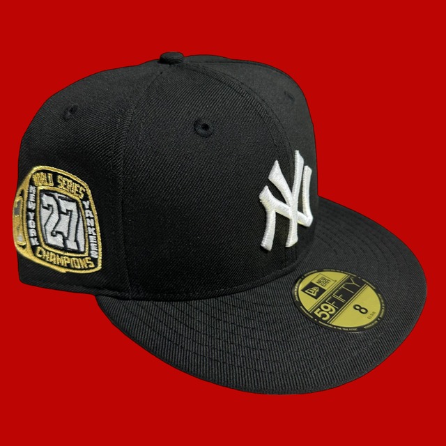 New York Yankees 27 World Series Champions New Era 59Fifty  Fitted / Navy (Gray Brim)