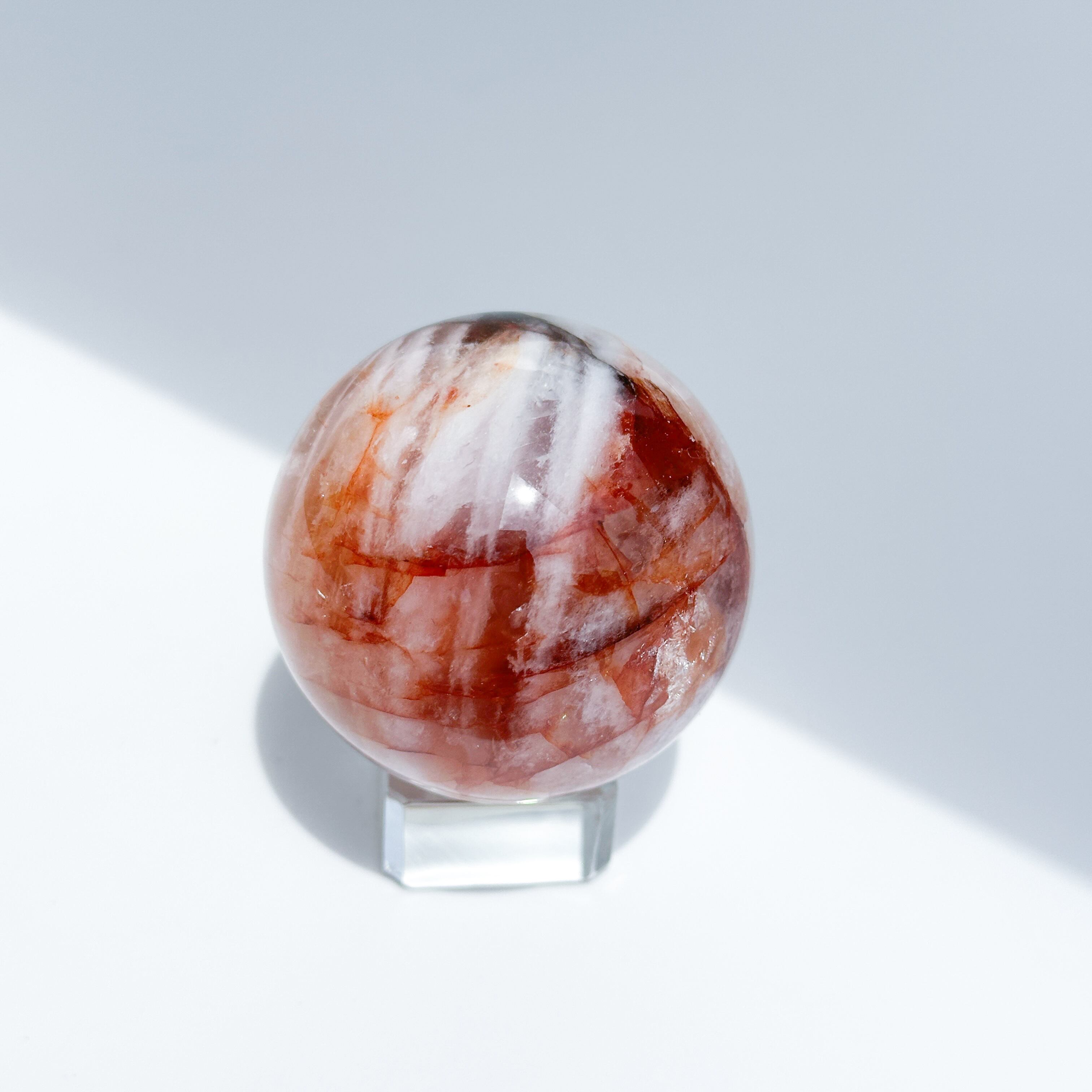 レッドヘマタイトクォーツ スフィア 42◇Red Hematite Quartz◇ 天然石