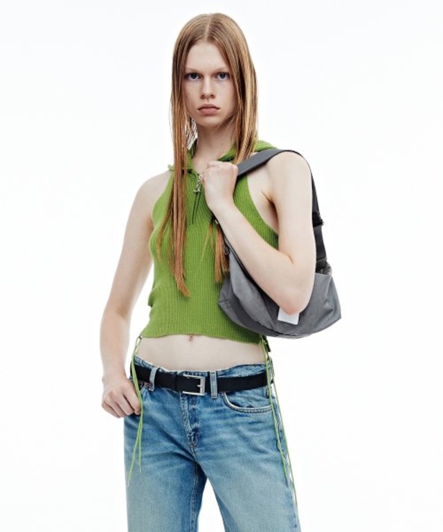 [FENNEC] MINI HOBO BAG - GREY