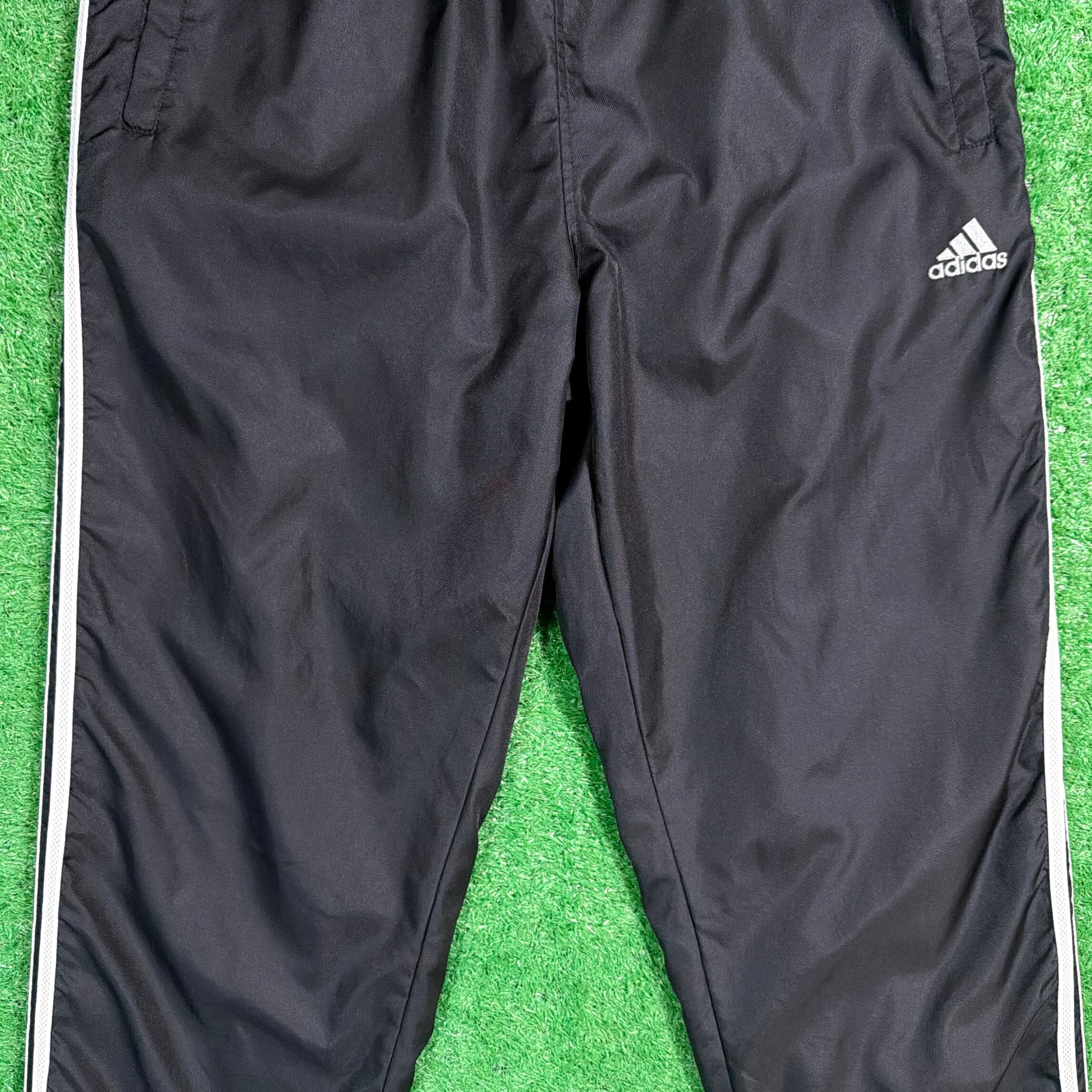 Men's】 90s - adidas ナイロンパンツ / 90年代 アディダス 古着 黒