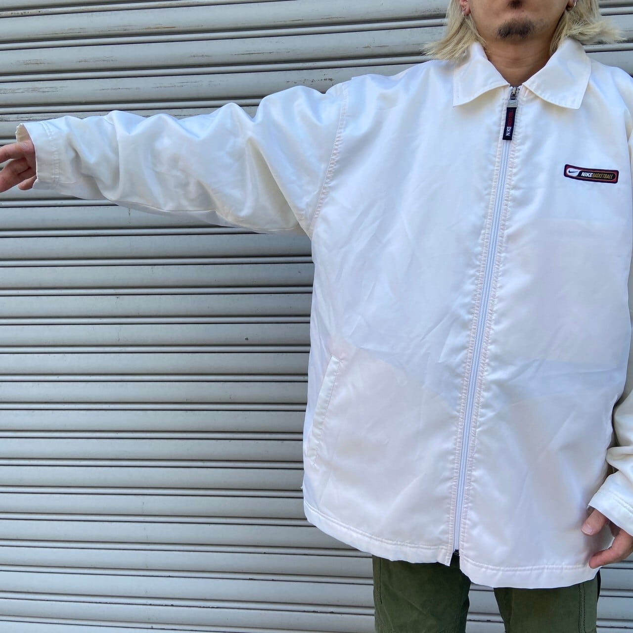 90s NIKE ナイキバスケットボール ベンチコート ナイロン 90s NIKE ナイキバスケットボール ベンチコート ナイロン