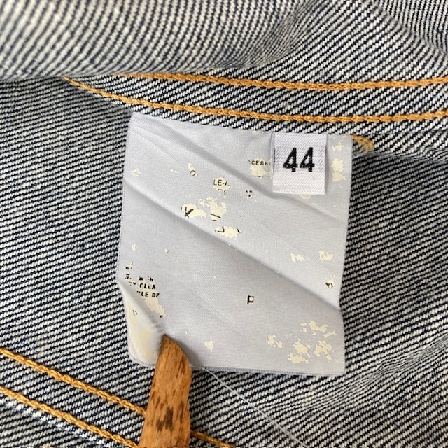Helmut Lang ヘルムートラング 本人期 デニムジャケット トラッカー プラダ期 イタリア製 インディゴ ヴィンテージ古着 44 画像13