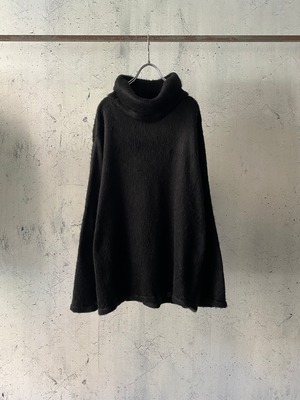 mohair like poly knit