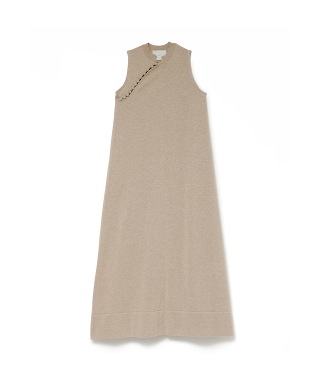 TAN/TAN23SS-19 MANDARIN DRESS(BEIGE)