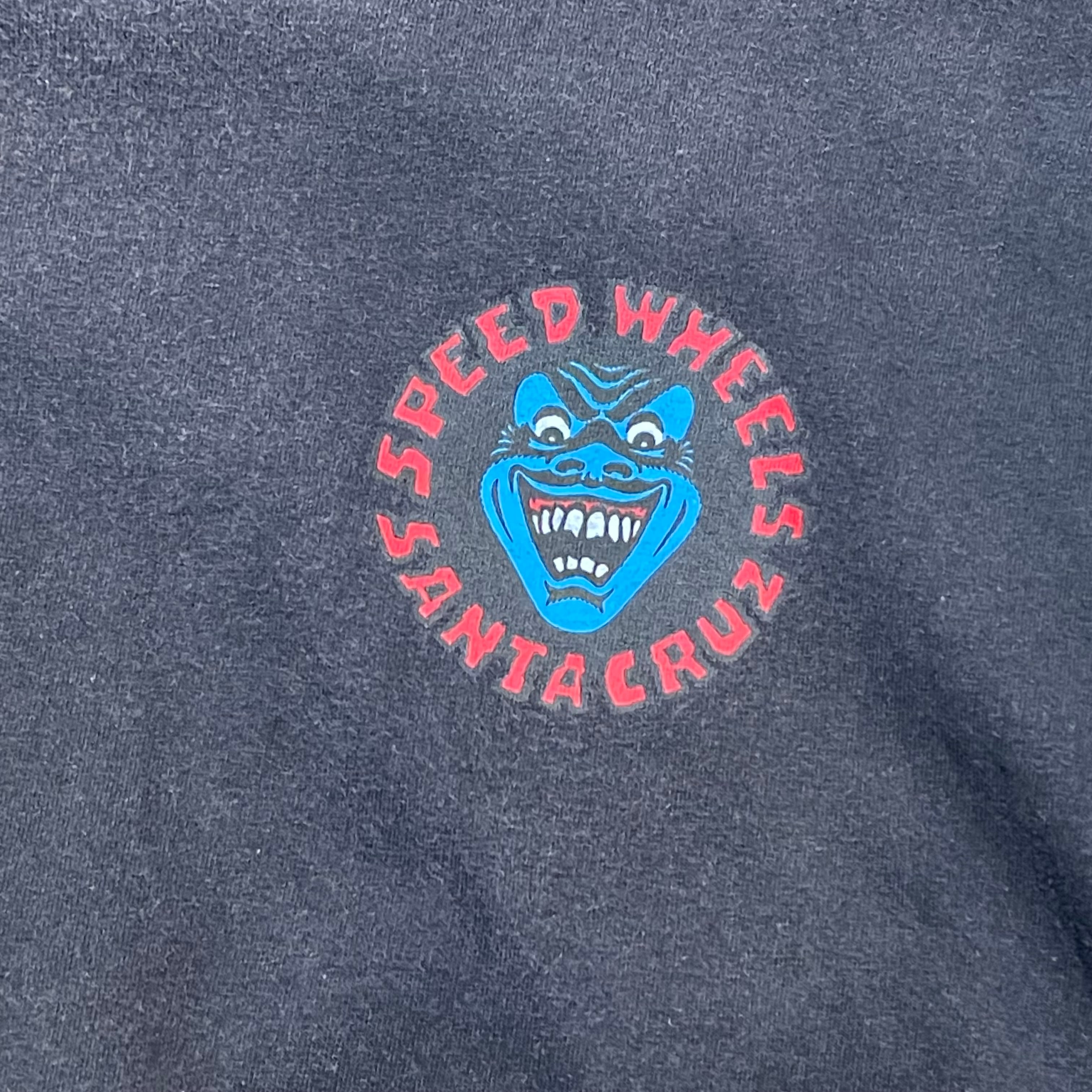 90s NHS SANTA CRUZ SPEED WHEELS tシャツ | used&vintage clothing Bridge