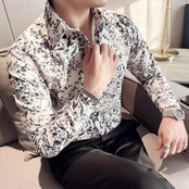 printed shirt tops 00177