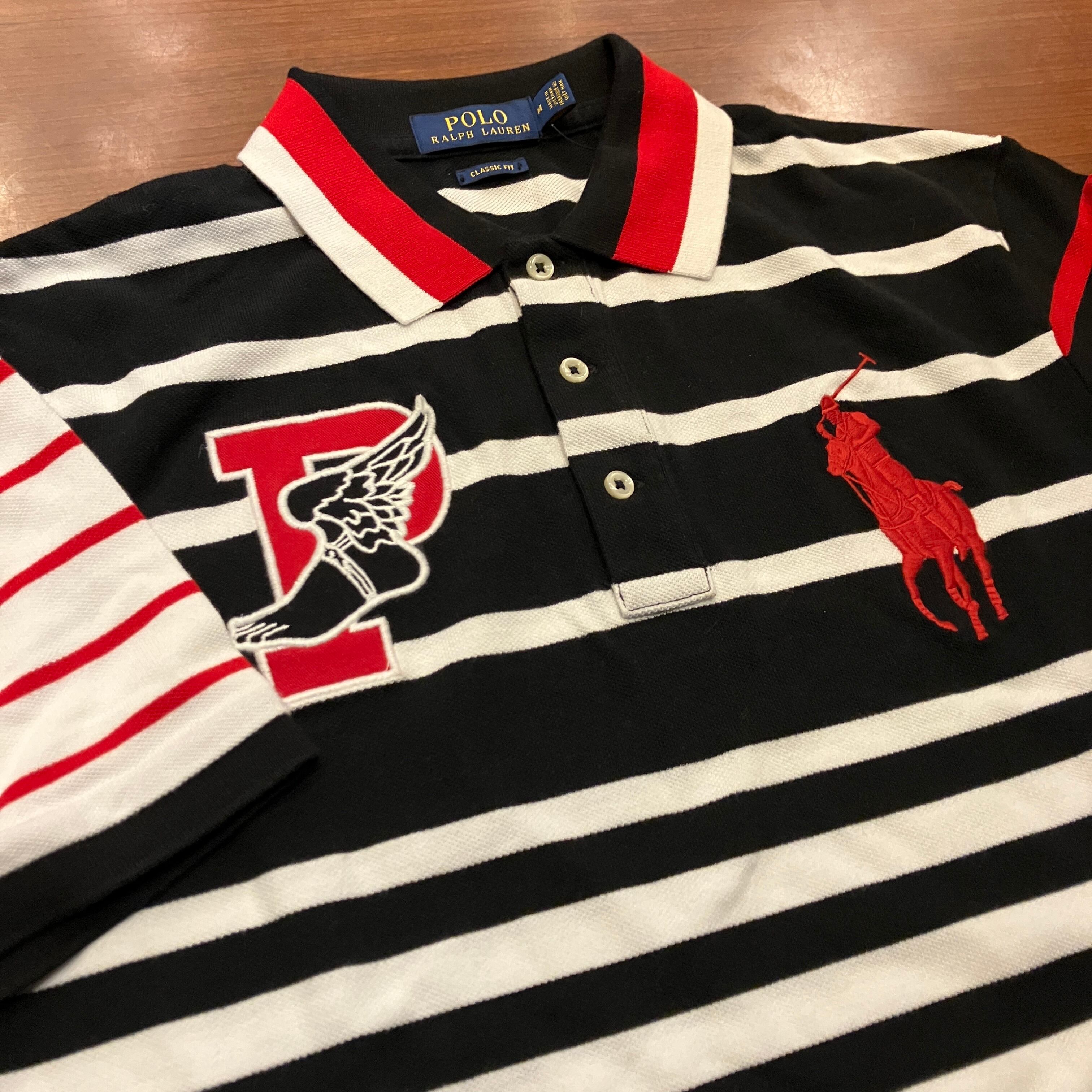 NEW】RALPH LAUREN P–WING BORDER POLO SHIRT | safarionline