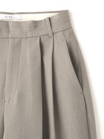 ETRE TOKYO ダブルクロスハイウエストタックパンツ 3色展開