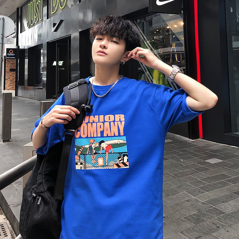 全3色 Tシャツ カットソー プリント カジュアル おしゃれ