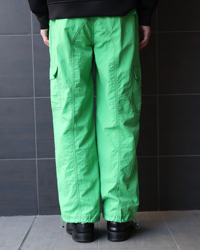 Coloring nylon cargo pants