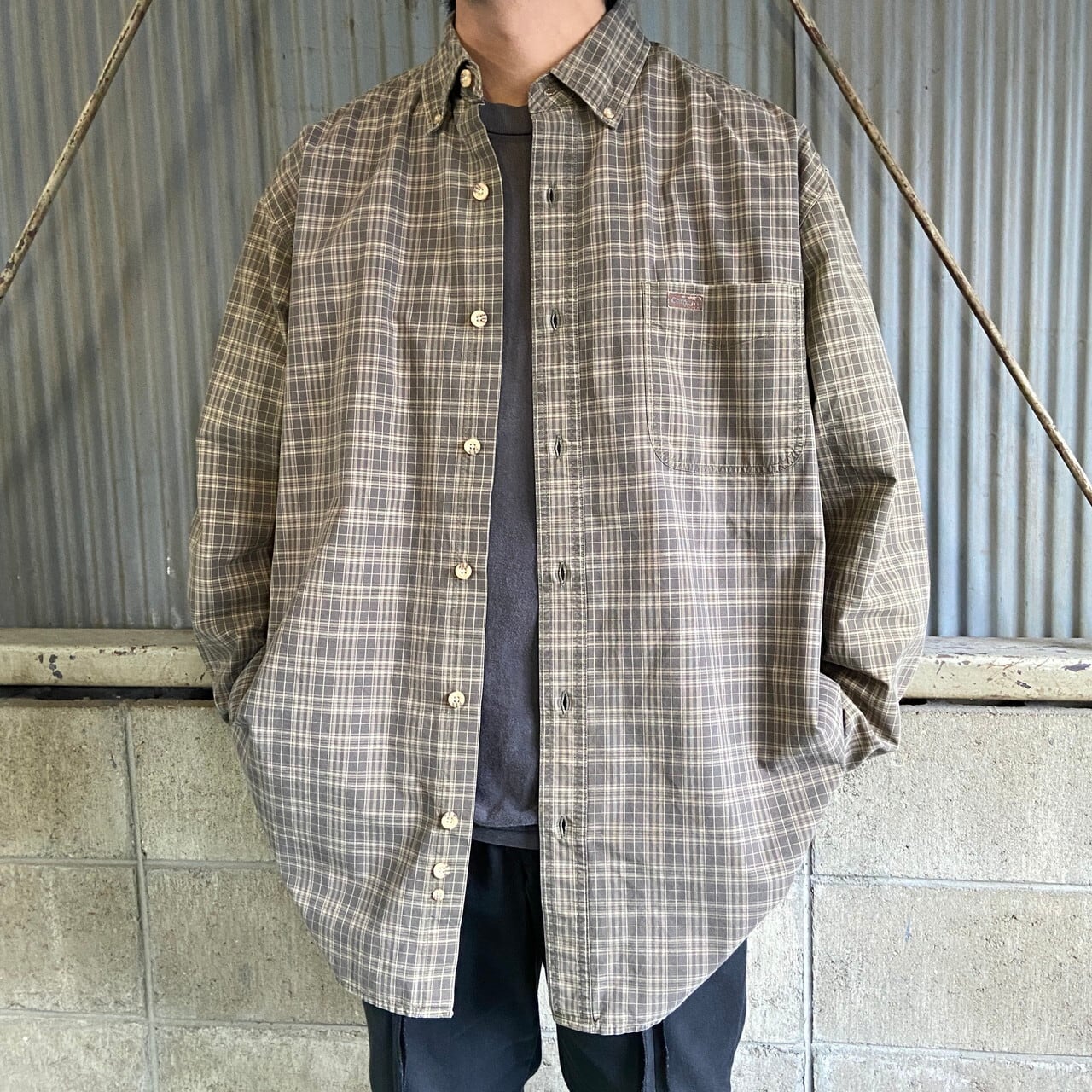 《人気》carhartt カーハート　長袖シャツ　チェック柄☆3L