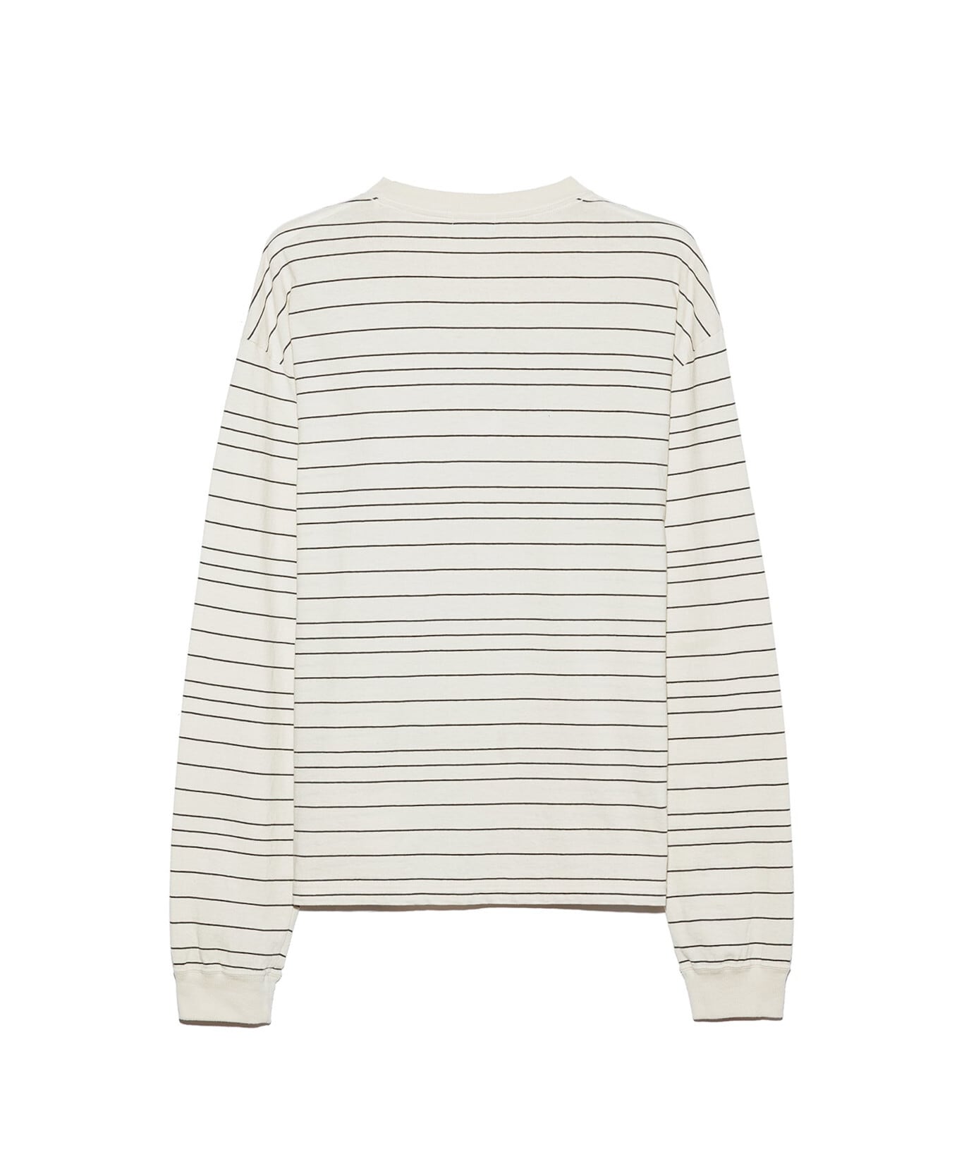 UNUSED / US2544 BORDER LONG SLEEVE T-SHIRT(ECRU) | AfterSchool