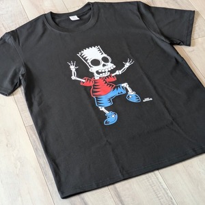 【 The Simpsons（ ザ・シンプソンズ ）】バートシンプソン スケルトンver. / Tシャツ〚アメリカン雑貨 アメトイ〛