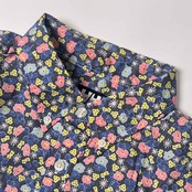 HELLY HANSEN ヘリーハンセン 花柄 BD ボタンダウン 半袖シャツ WL/マルチ レディース アウトドア