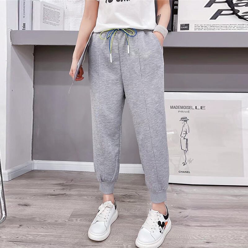 サマードレス スプリングカジュアルパンツ 薄手 大きめサイズ 春物 夏物 ミックスインファッション2410183613