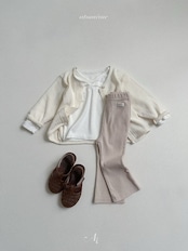 韓国子供服 / Atomeme / 26Autumn / Lily Shirring T / 秋服 *S~XL*