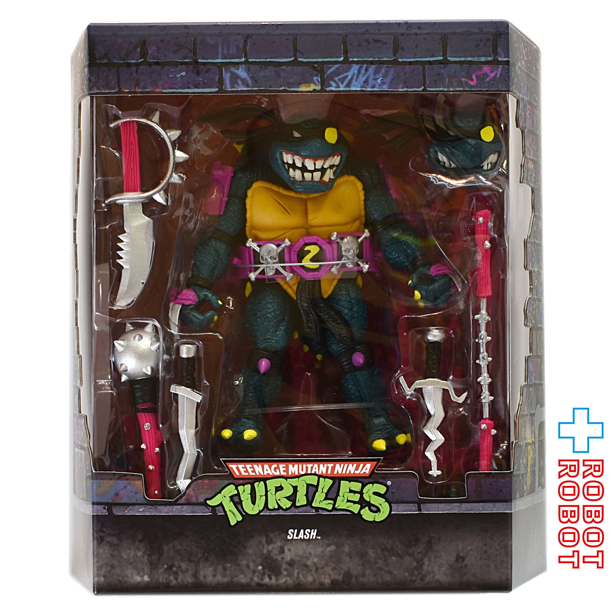 TMNT SUPER7　ミュータントタートルズ　スラッシュ　SLASH