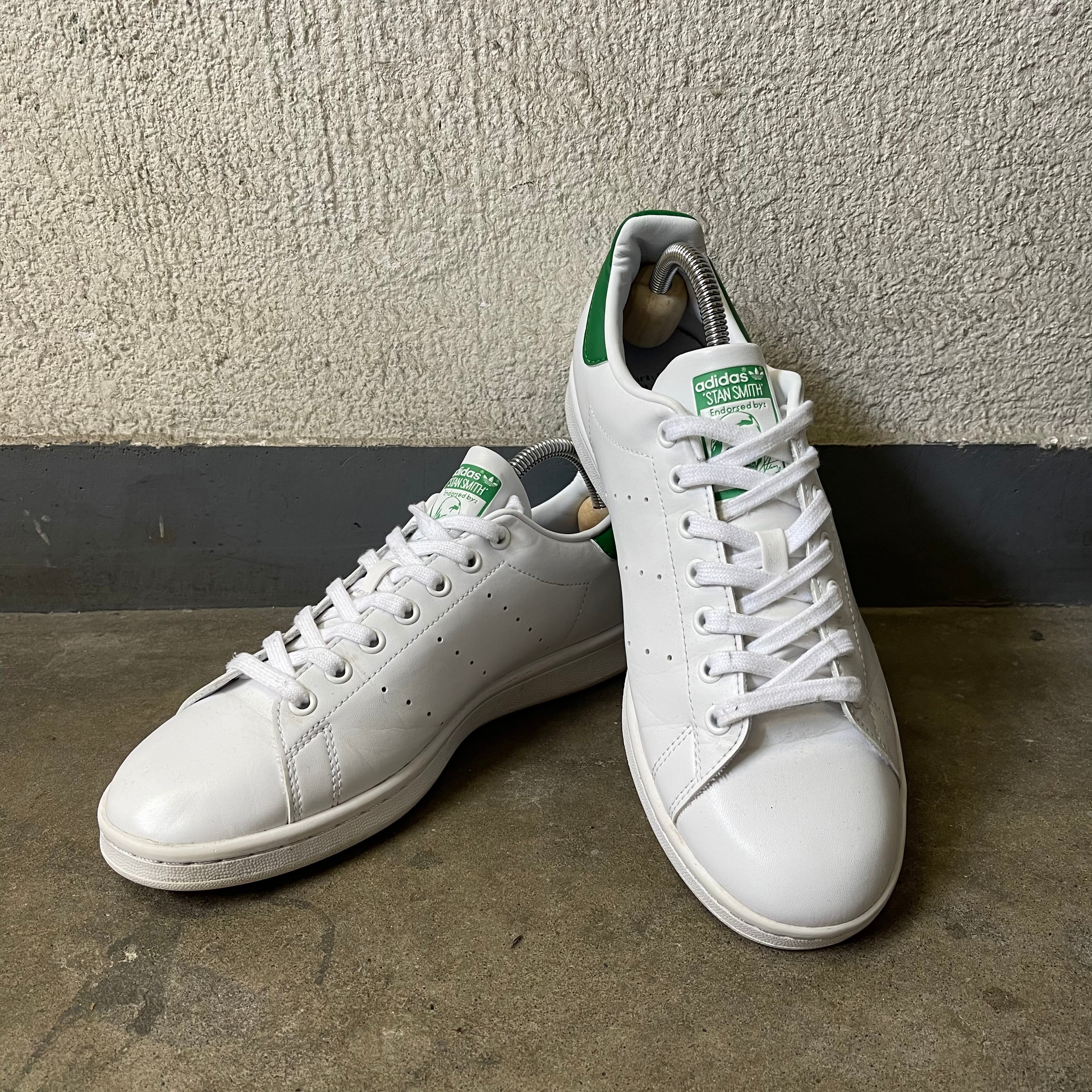 27cm』adidas stan smith アディダス スタンスミス スニーカー 白×緑 ...