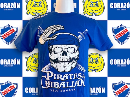 永田裕志✖️CORAZON『PIRATES of the CHIBARIAN』Tシャツ