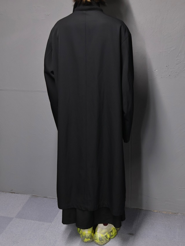【Y's for men】zip design long coat