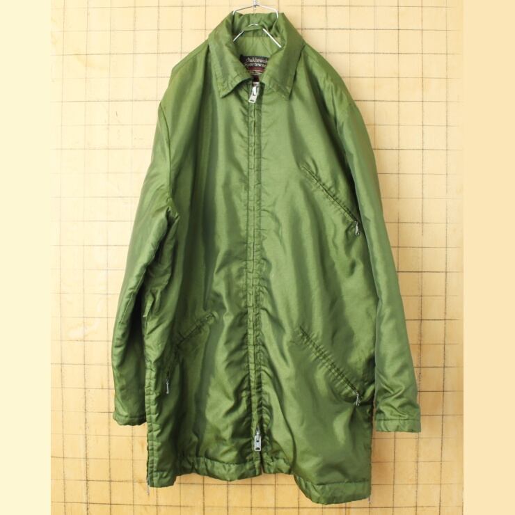 70s 80s USA Sears ジップアップ ナイロン コート メンズL 70s 80s USA Sears ジップアップ ナイロン コート メンズL