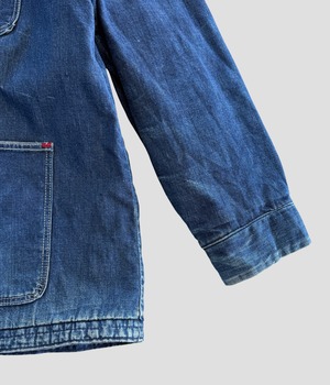 -Wrangler- Vintage 70s 46 Denim Coverall