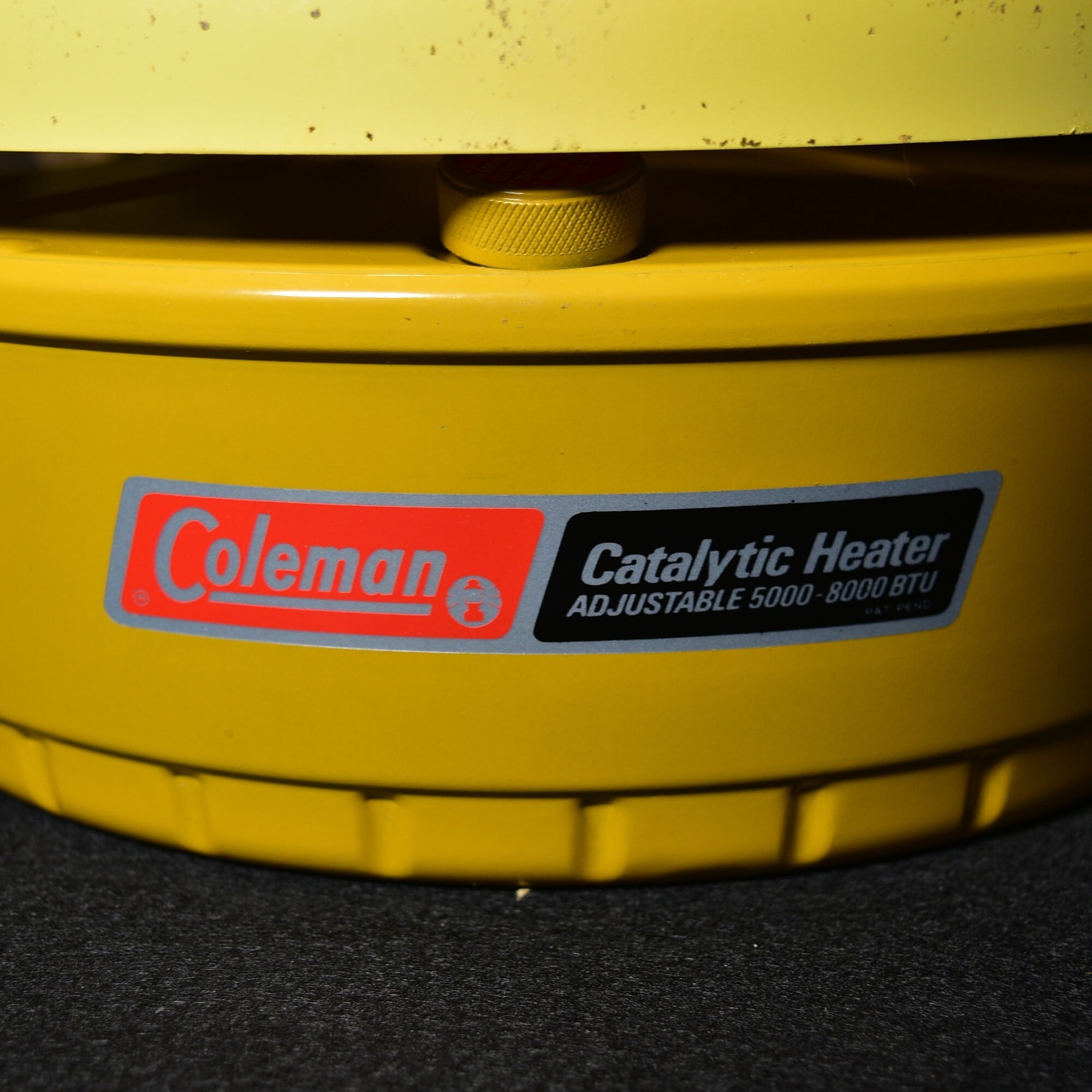 コールマン デラックスキャタリティックヒーター 1971年10月製造