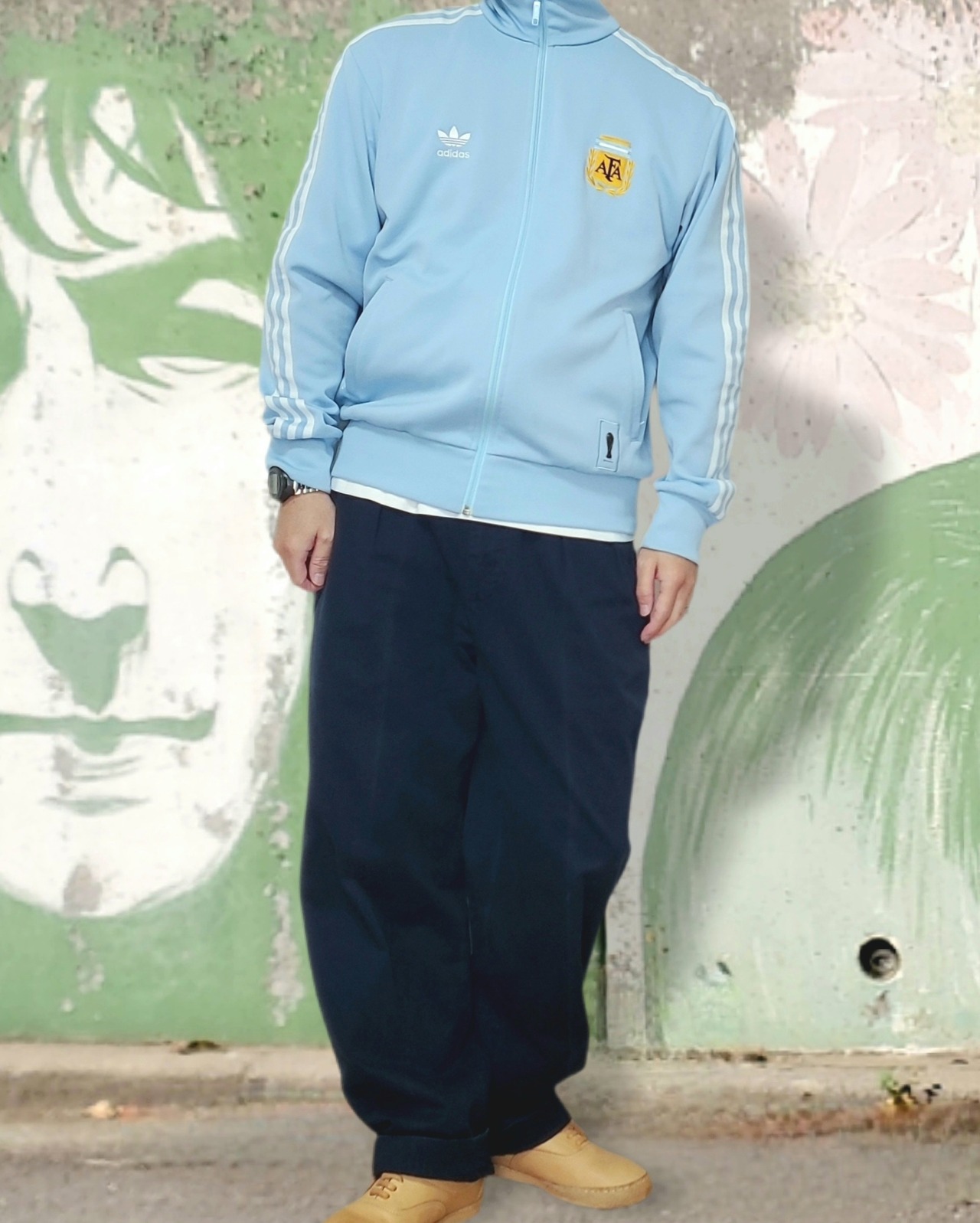 00s adidas ARGENTINA FIREBIRD TRACK TOP | hotcake used clothing