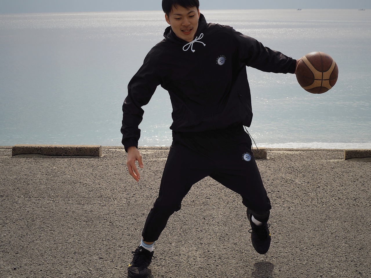 “NTH FULLZIP JACKET” colour Black×White - 11