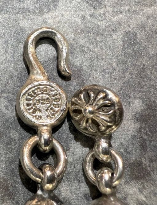 CHROME HEARTS クロムハーツ　リング　ネックレス 美品】CHROME HEARTS クロムハーツ リングネックレス クロムハーツO