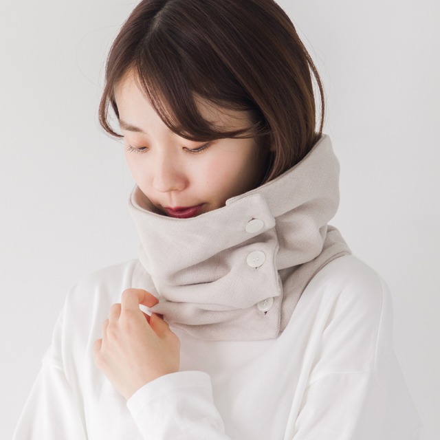 クムコ 首のおふとん 8重ガーゼネックウォーマー