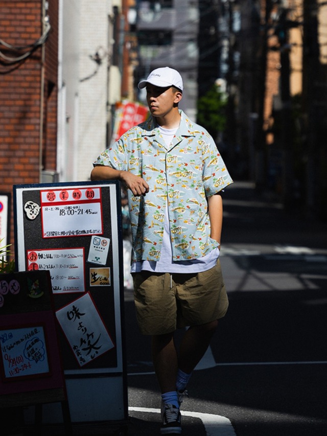 DWYT Island Breeze Seersucker Aloha Shirt （アイランドブリーズ シアサッカーアロハシャツ）