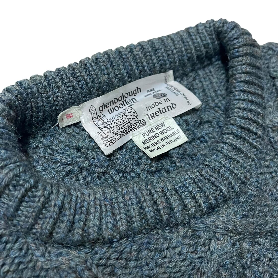 Vintage】アランニットセーター MADE IN IRELAND アイルランド製 