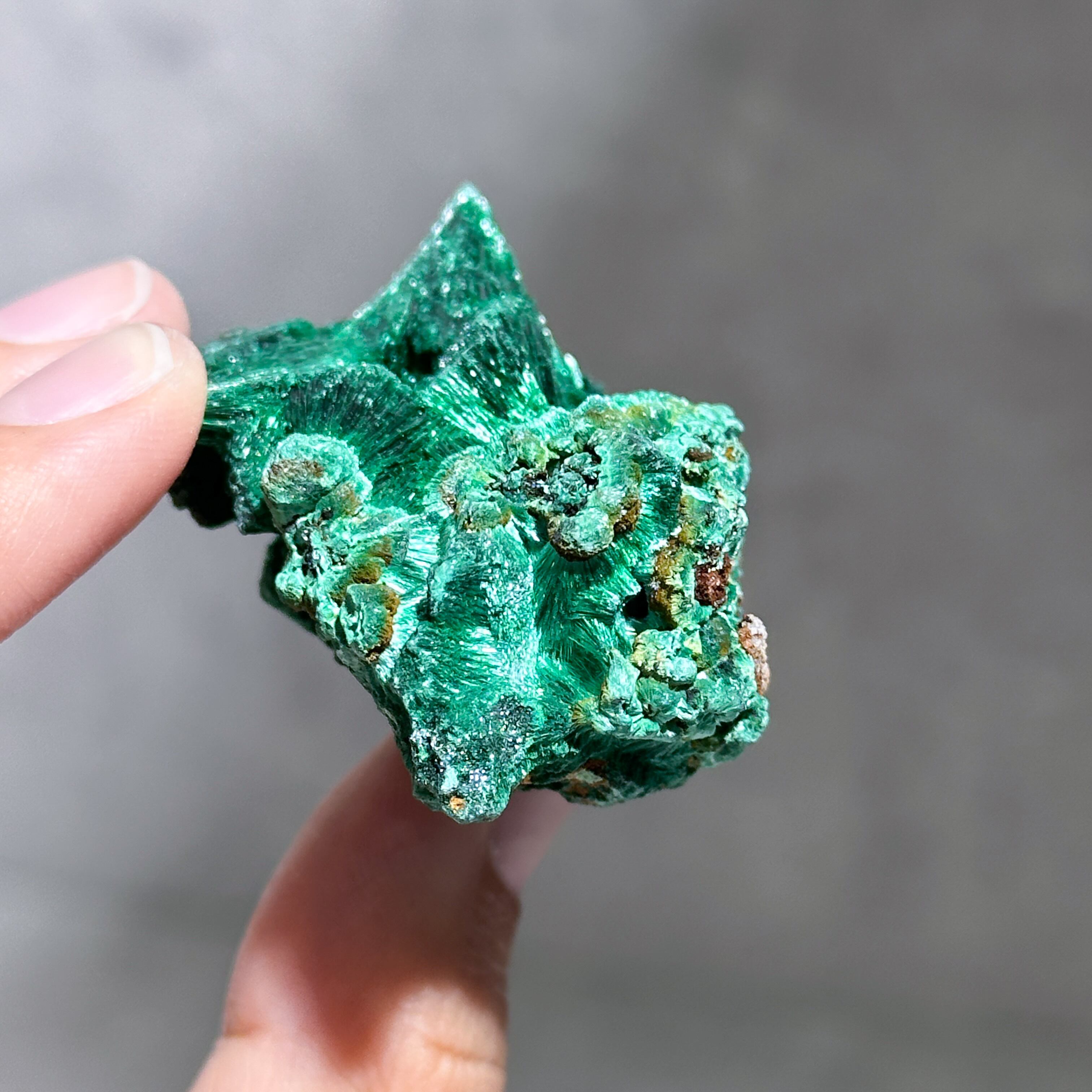 ベルベットマラカイト 原石73◇ Malachite ◇天然石・鉱物