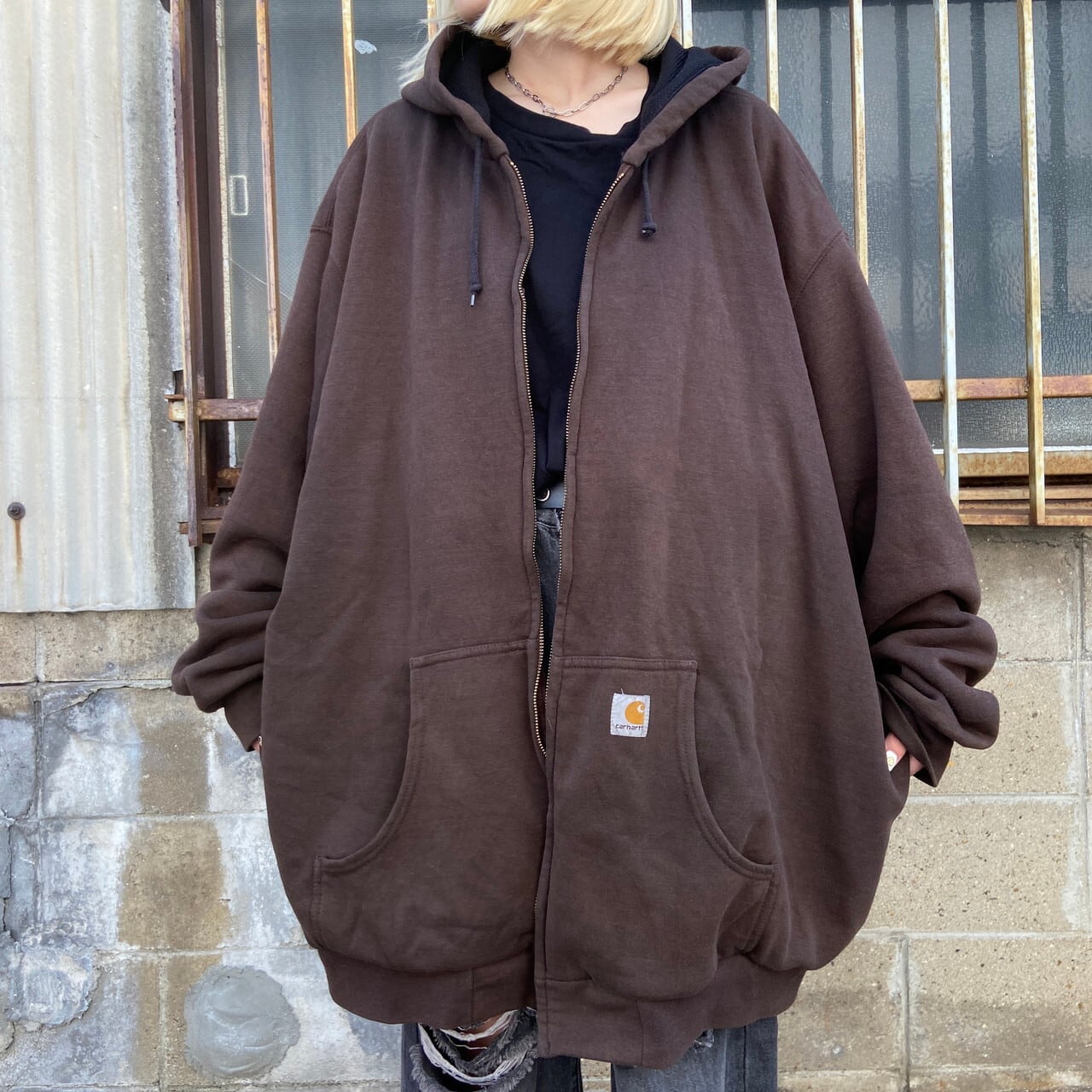 《メキシコ製》Carhartt カーハート スウェット トレーナー サーマル裏地